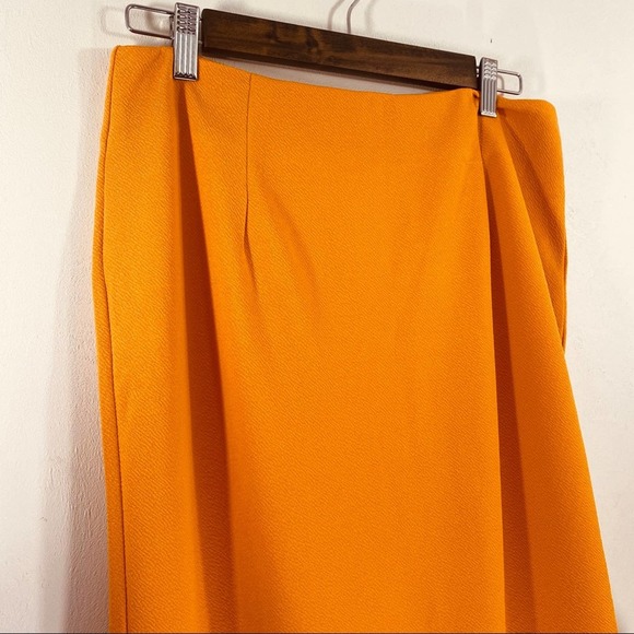 Charles Richards NWT Mustard Skirt M - Picture 2 of 9